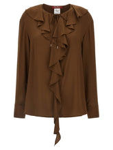 Max Mara Studio Mstepica Shirt Brown