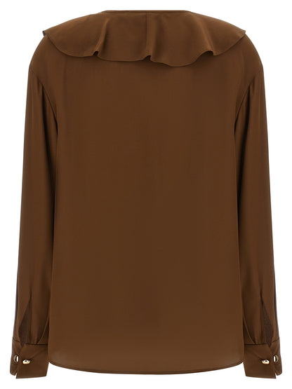 Max Mara Studio Mstepica Shirt Brown