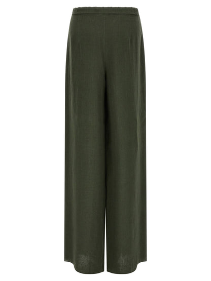 Max Mara Studio Mstpelota Pants Green