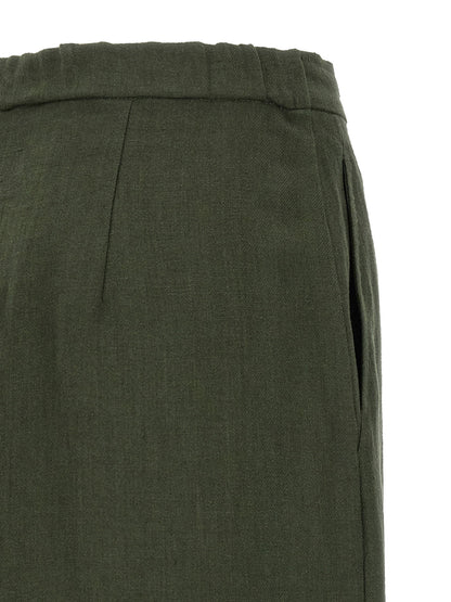 Max Mara Studio Mstpelota Pants Green