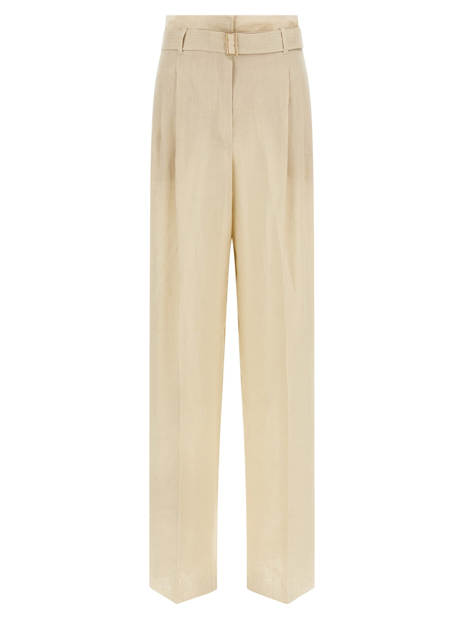 Max Mara Studio Mstmateria Pants Beige