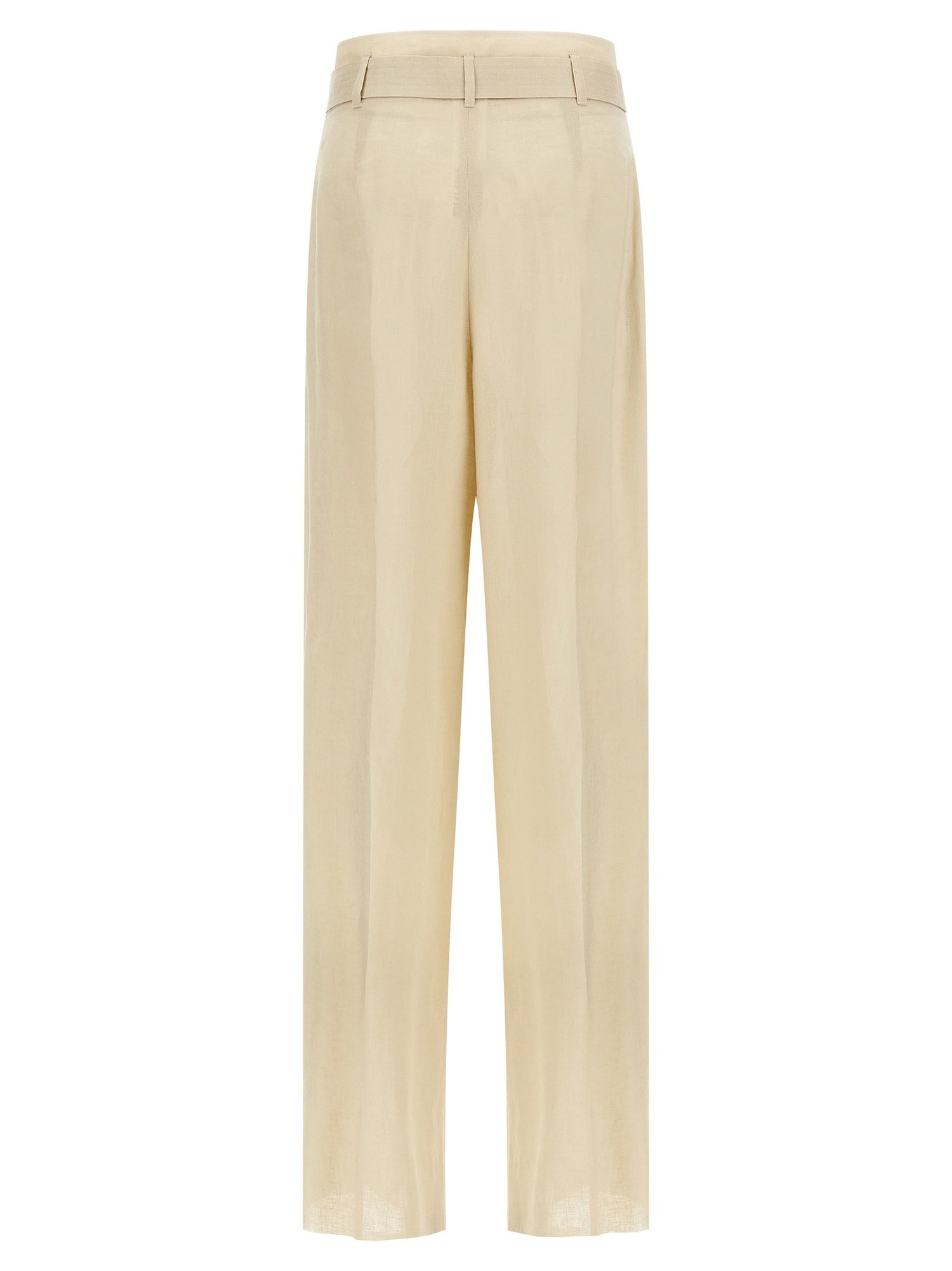 Max Mara Studio Mstmateria Pants Beige