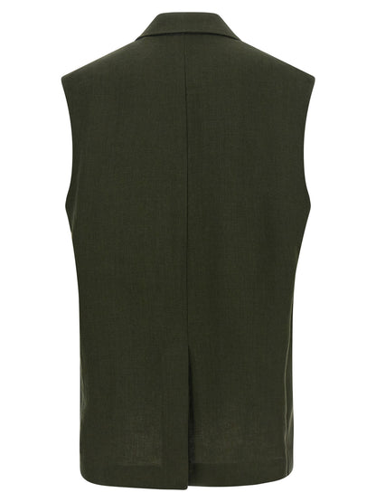 Max Mara Studio Mstaia Vest Green