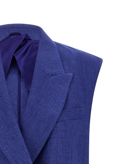 Max Mara Studio Mstaia Vest Blue