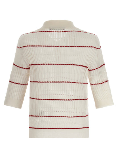Max Mara Studio Mstgallo Polo Shirt White