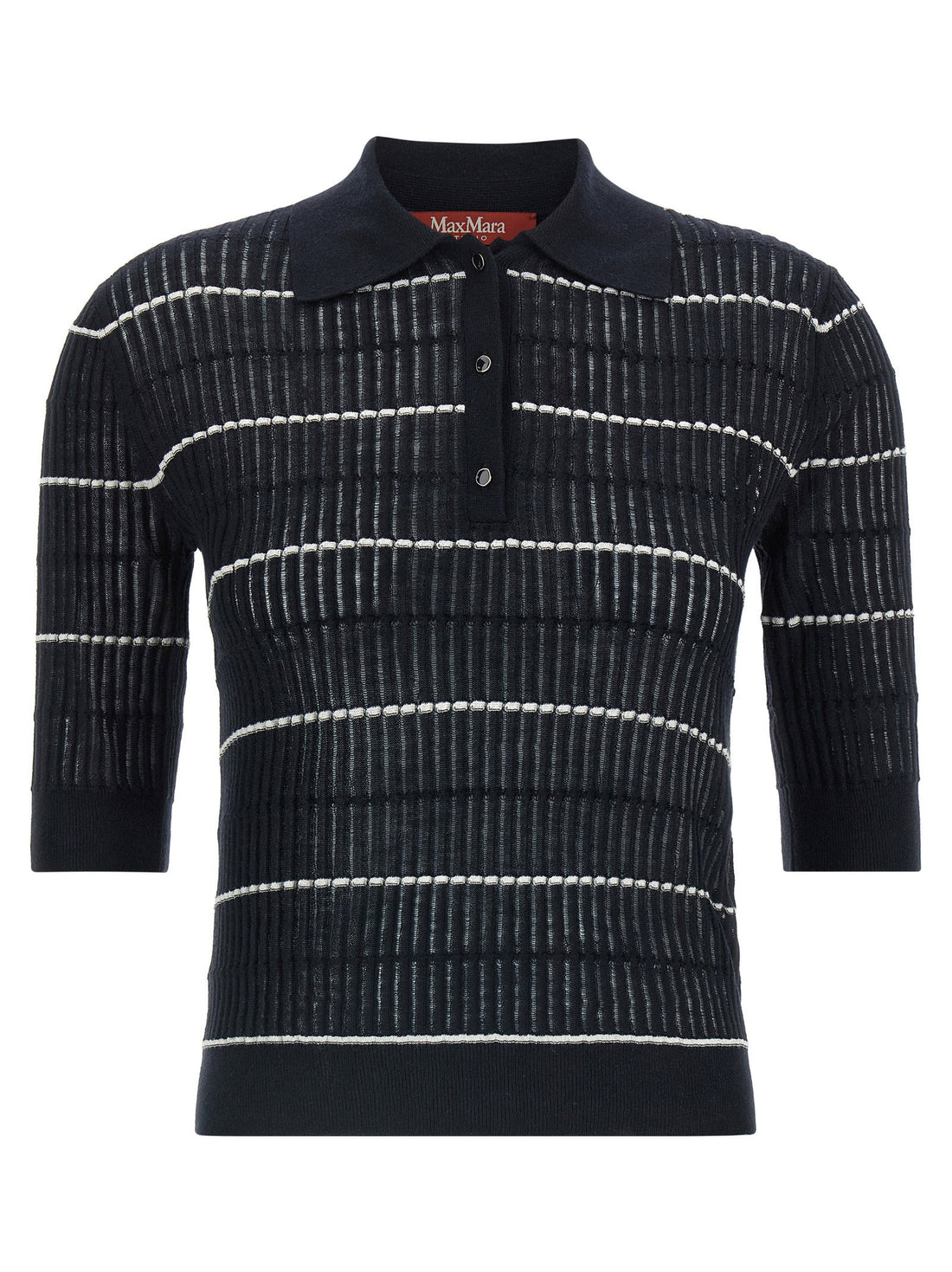 Max Mara Studio Mstgallo Polo Shirt Blue