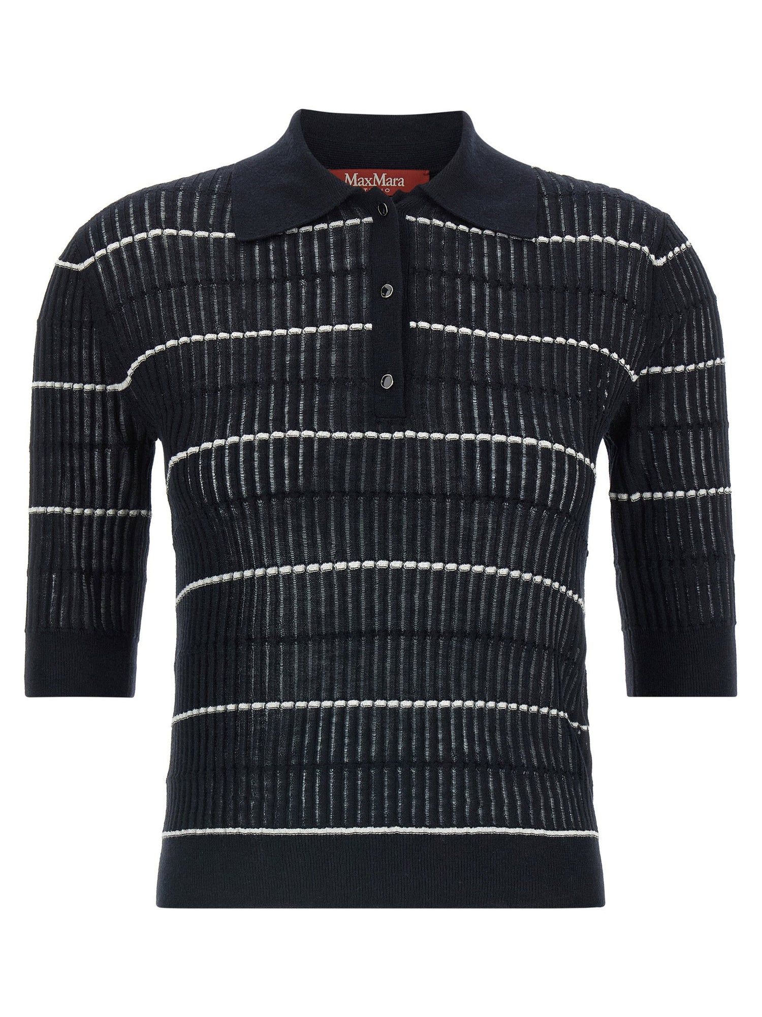 Max Mara Studio Mstgallo Polo Shirt Blue