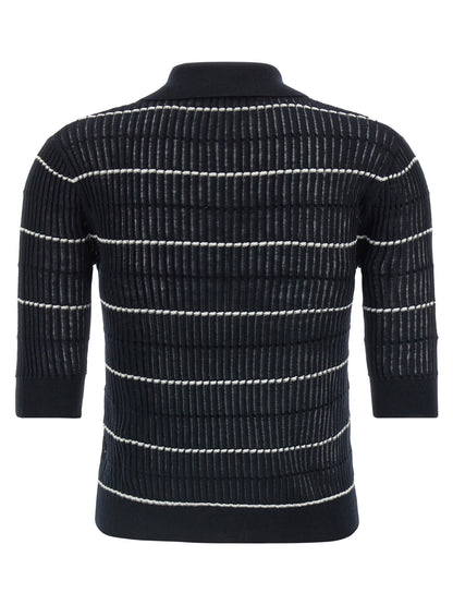 Max Mara Studio Mstgallo Polo Shirt Blue