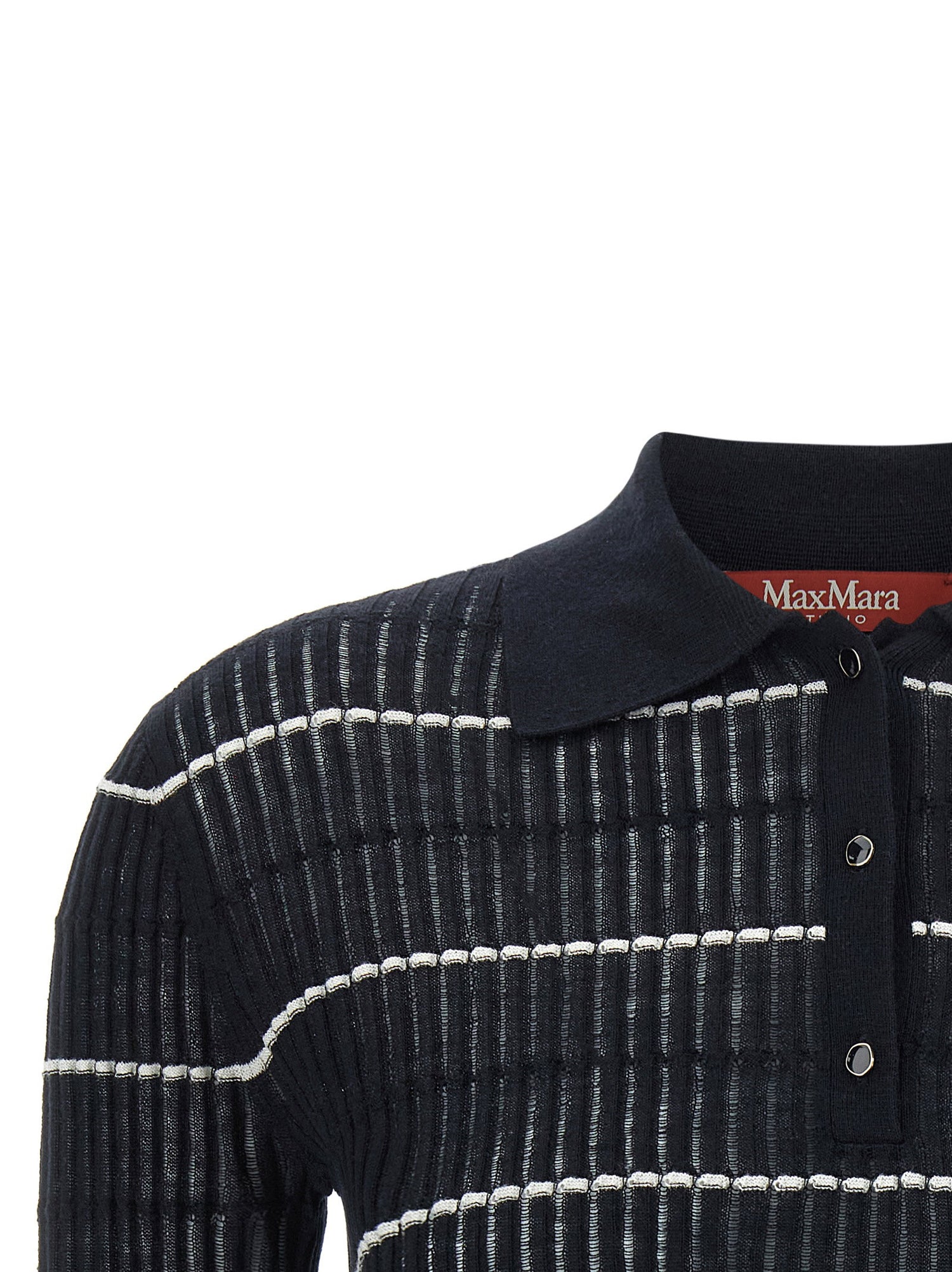 Max Mara Studio Mstgallo Polo Shirt Blue