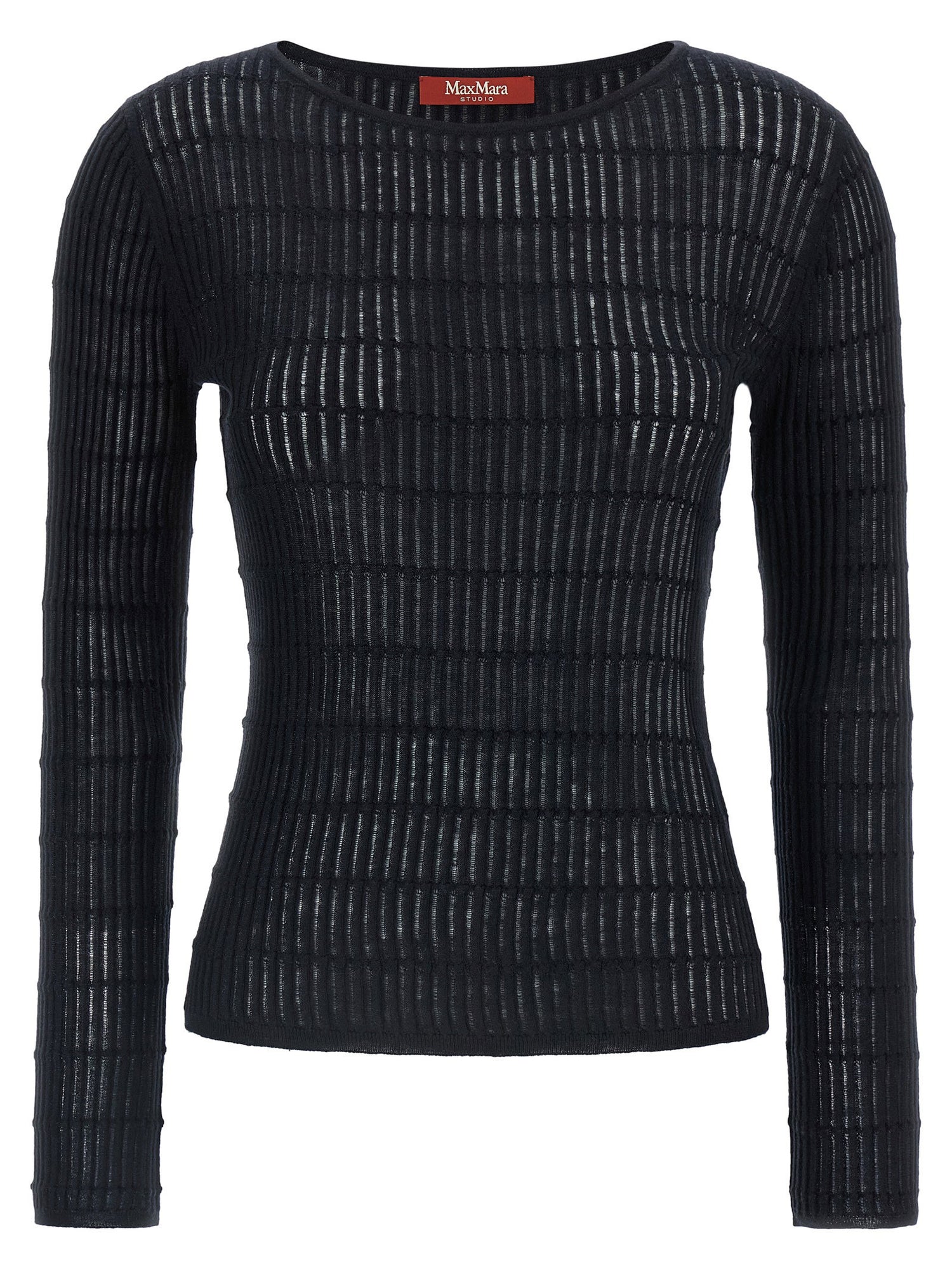 Max Mara Studio Mstpedone Sweater Blue