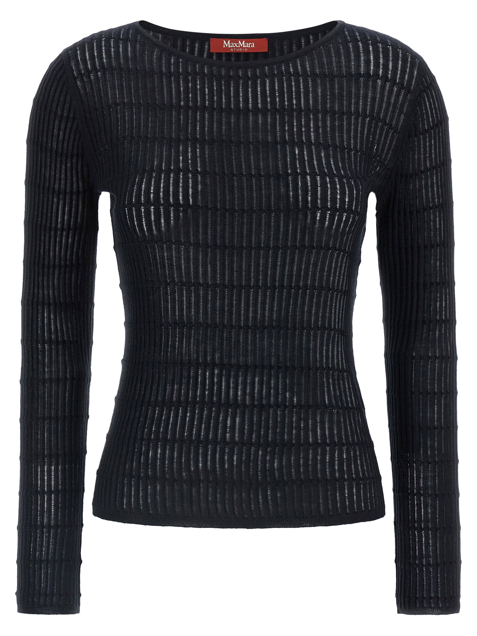 Max Mara Studio Mstpedone Sweater Blue