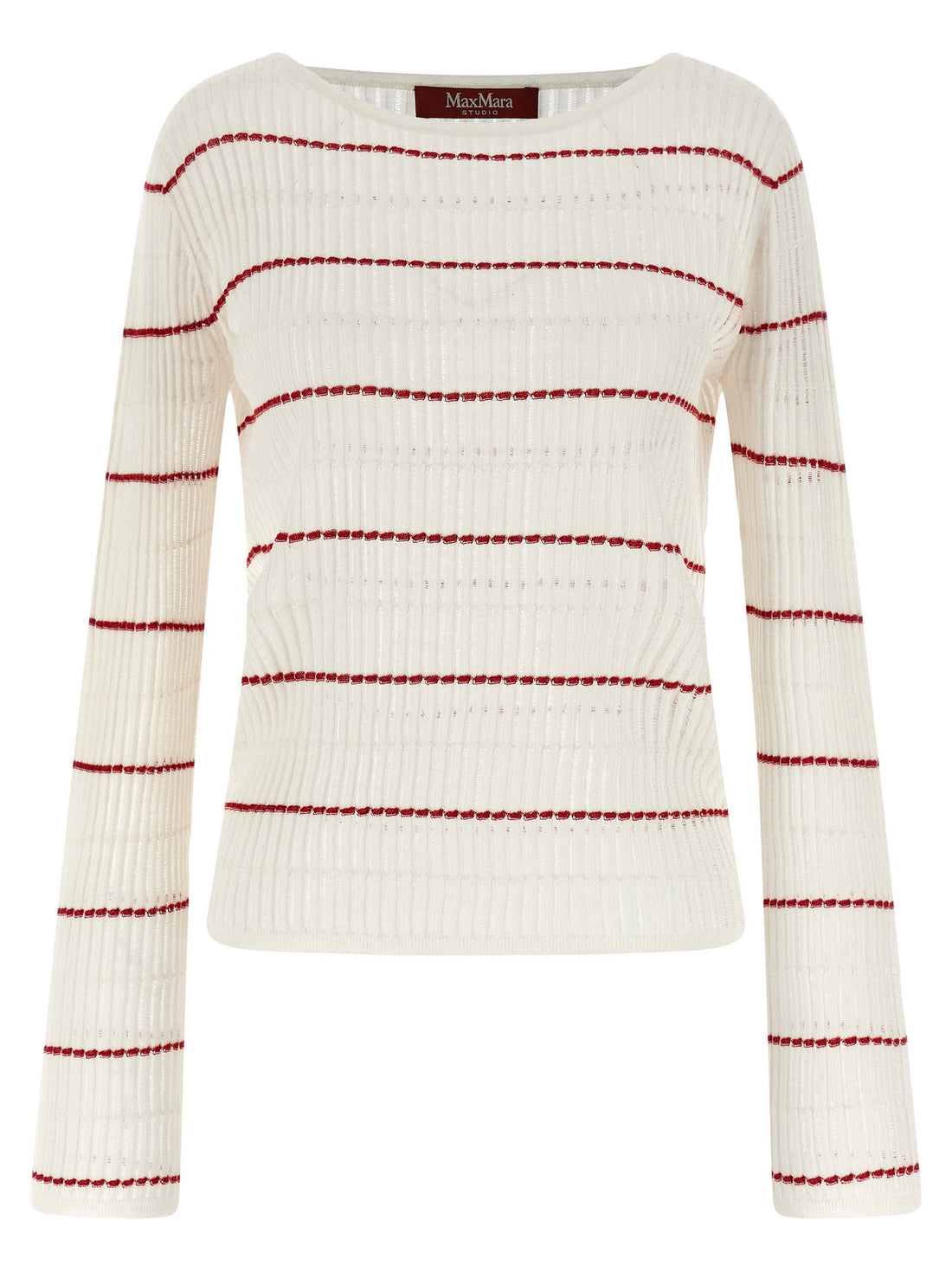 Max Mara Studio Stepdone Sweater White