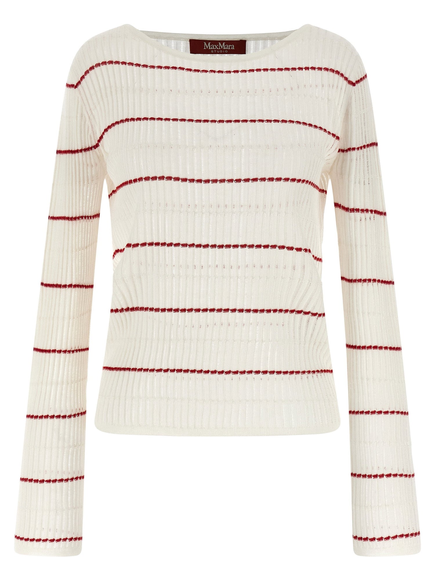 Max Mara Studio Stepdone Sweater White