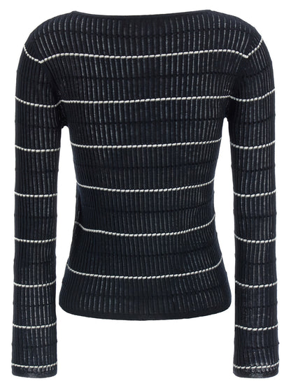 Max Mara Studio Mstpedone Sweater Blue