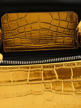 The Attico Friday Mini Handbag Gold