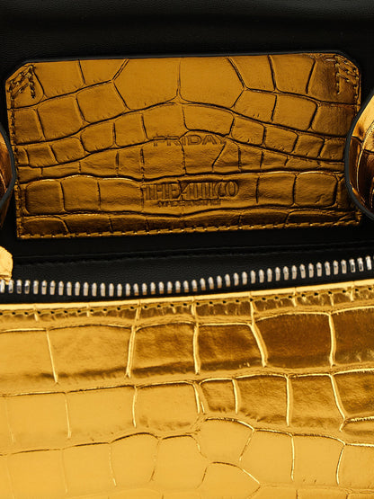 The Attico Friday Mini Handbag Gold