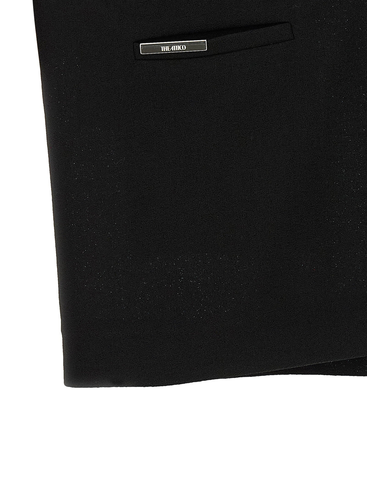 The Attico Lace Dress Black  