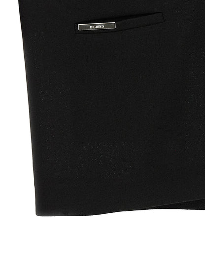 The Attico Lace Dress Black  