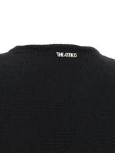The Attico Fringed Dress Black
