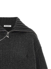 The Attico Scoop Sweater Gray