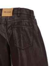 The Attico Cropped Pants Purple