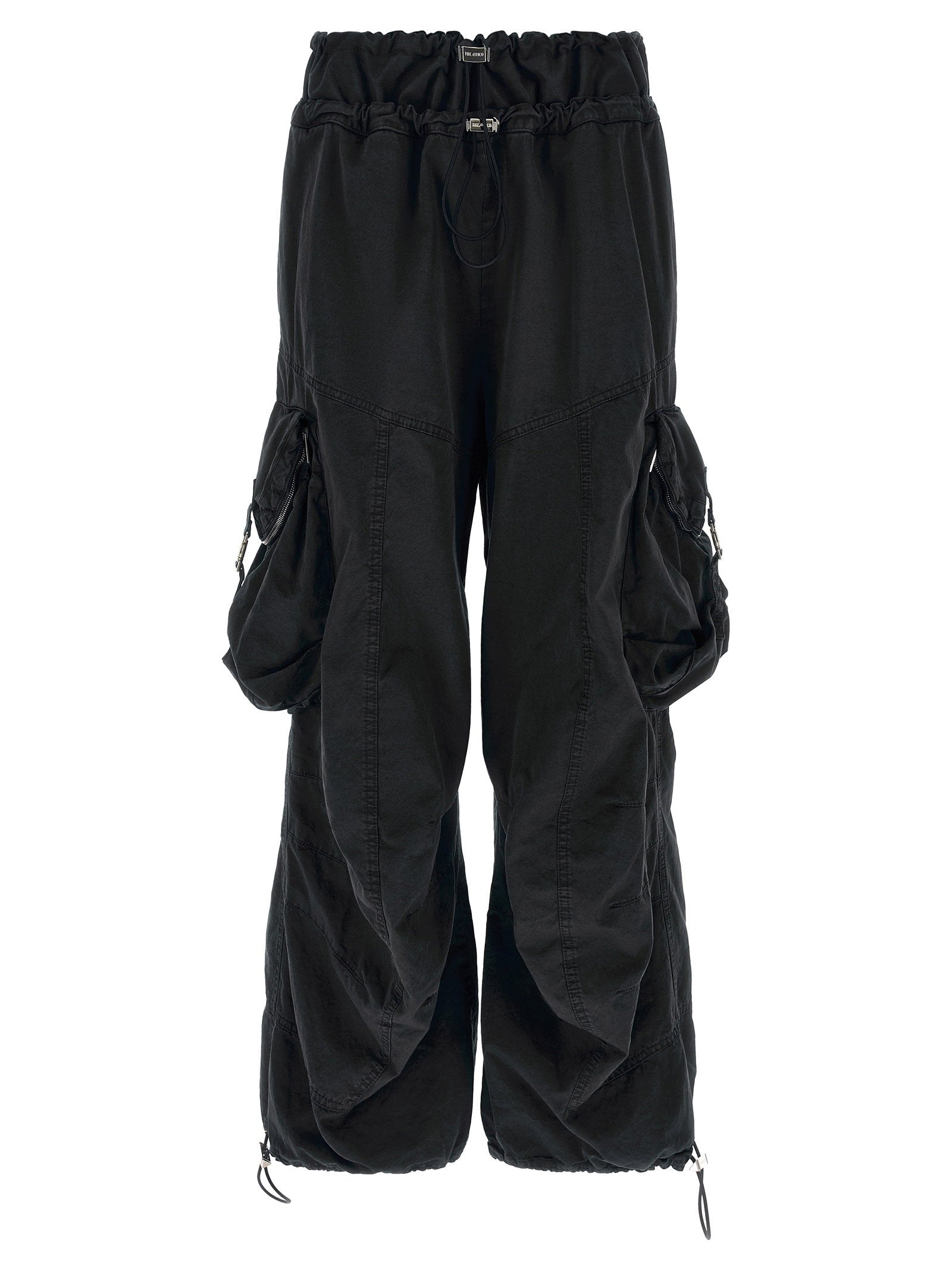 The Attico Cargo Pants Black