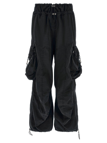 The Attico Cargo Pants Black
