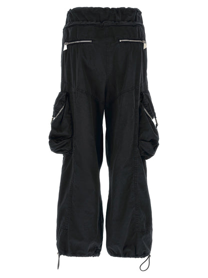 The Attico Cargo Pants Black