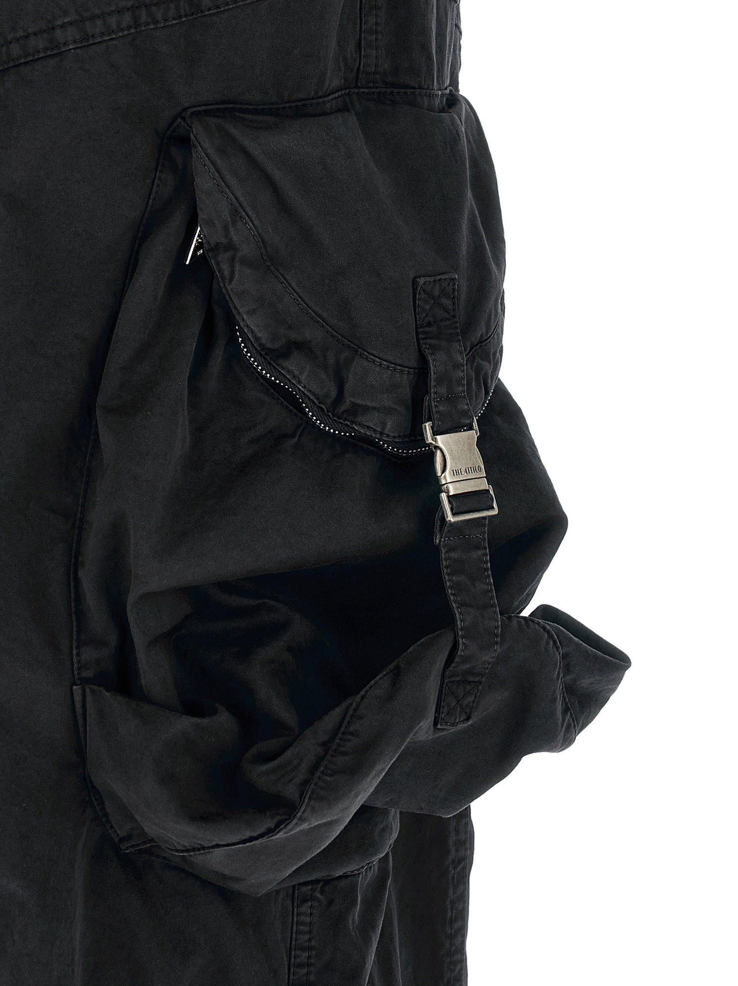 The Attico Cargo Pants Black