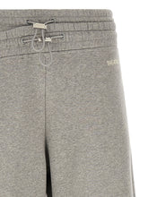 The Attico Asymmetrical Double Waist Trousers Gray