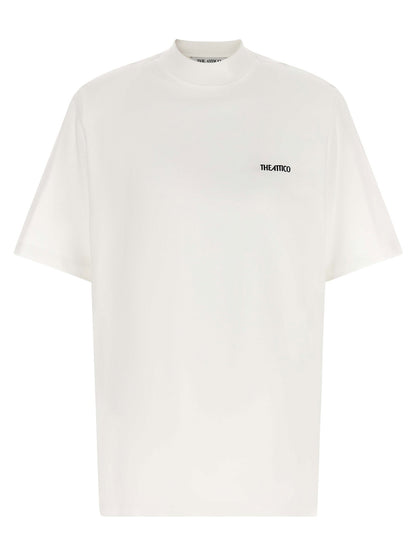 The Attico Mock-neck T-shirt White