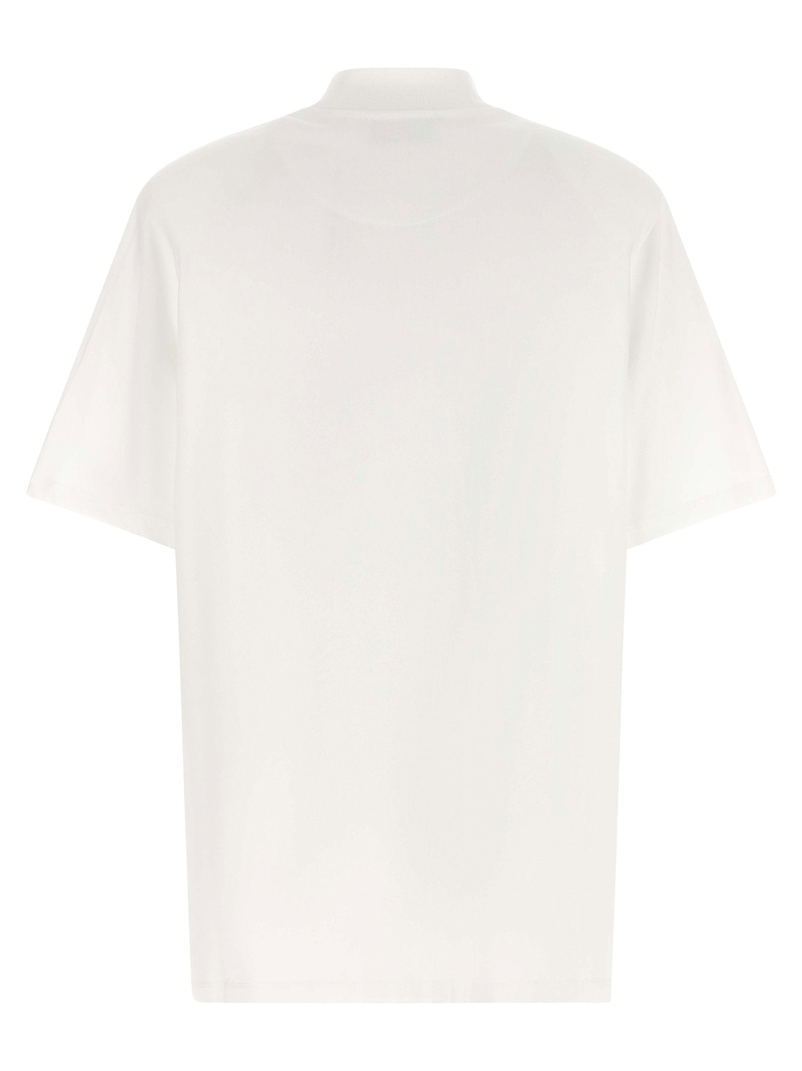 The Attico Mock-neck T-shirt White