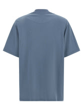 The Attico Mock-neck T-shirt Blue