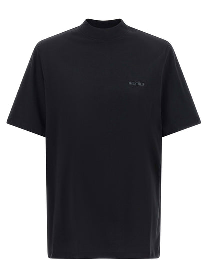 The Attico Mock-neck T-shirt Black