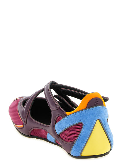 The Attico Floor 01 Ballet Flats Multicolor