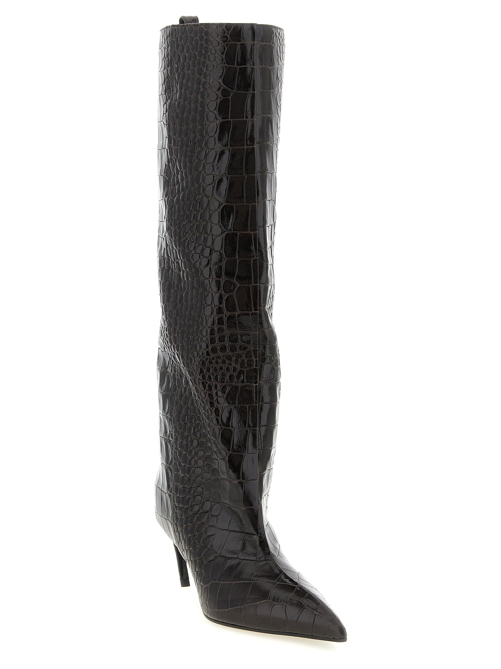 The Attico Lea Boots Brown