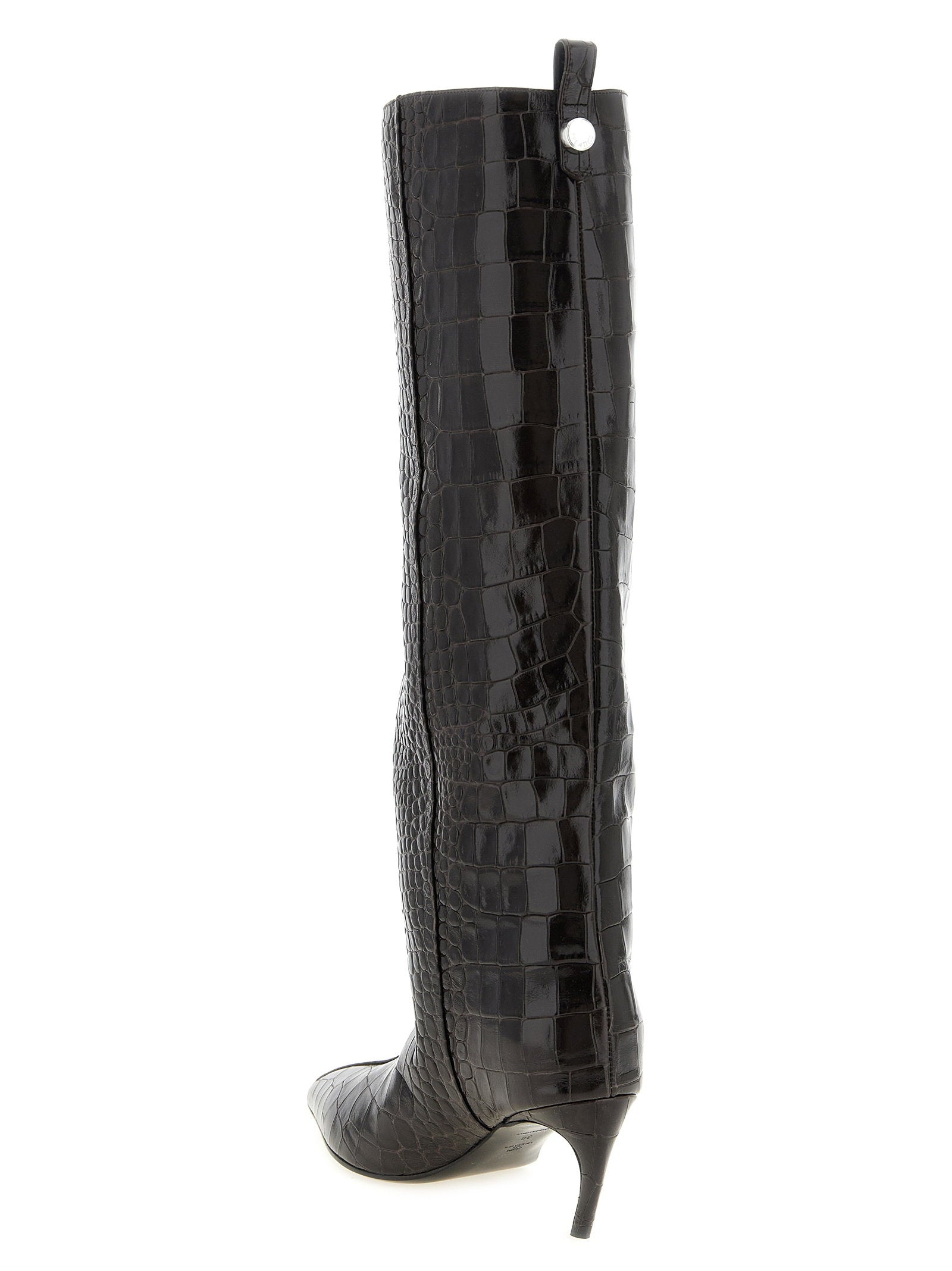 The Attico Lea Boots Brown