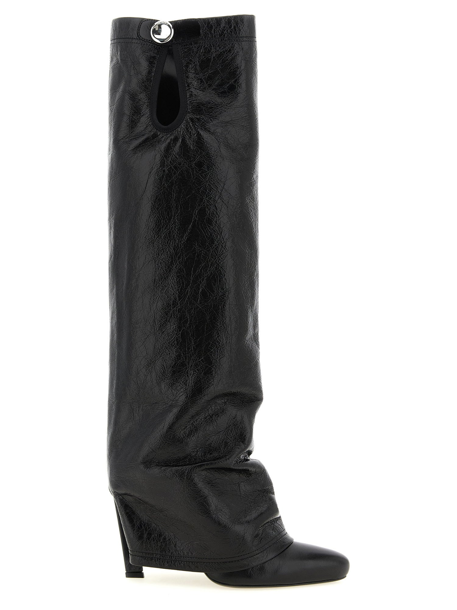 The Attico Leon Boots Black