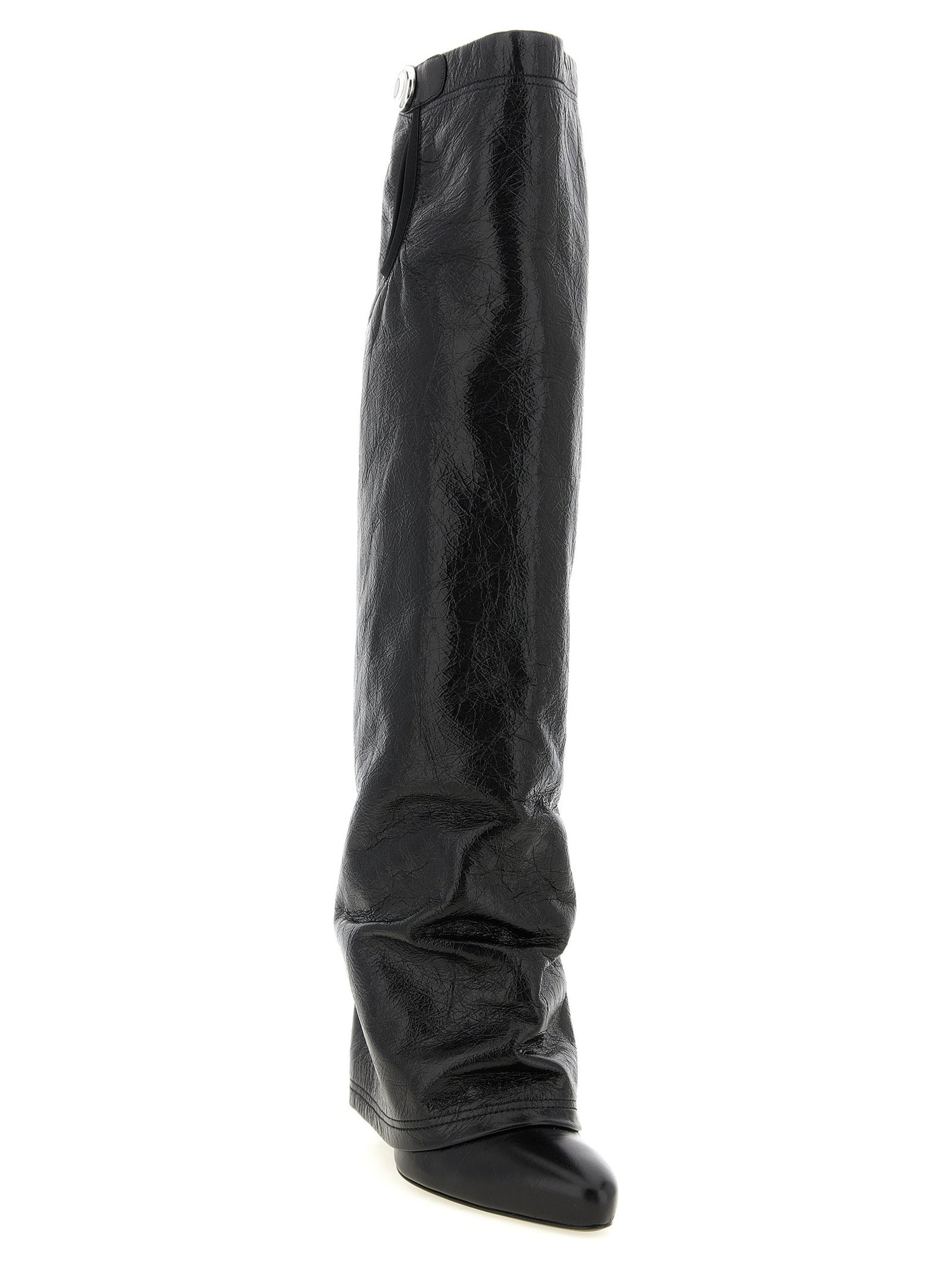 The Attico Leon Boots Black