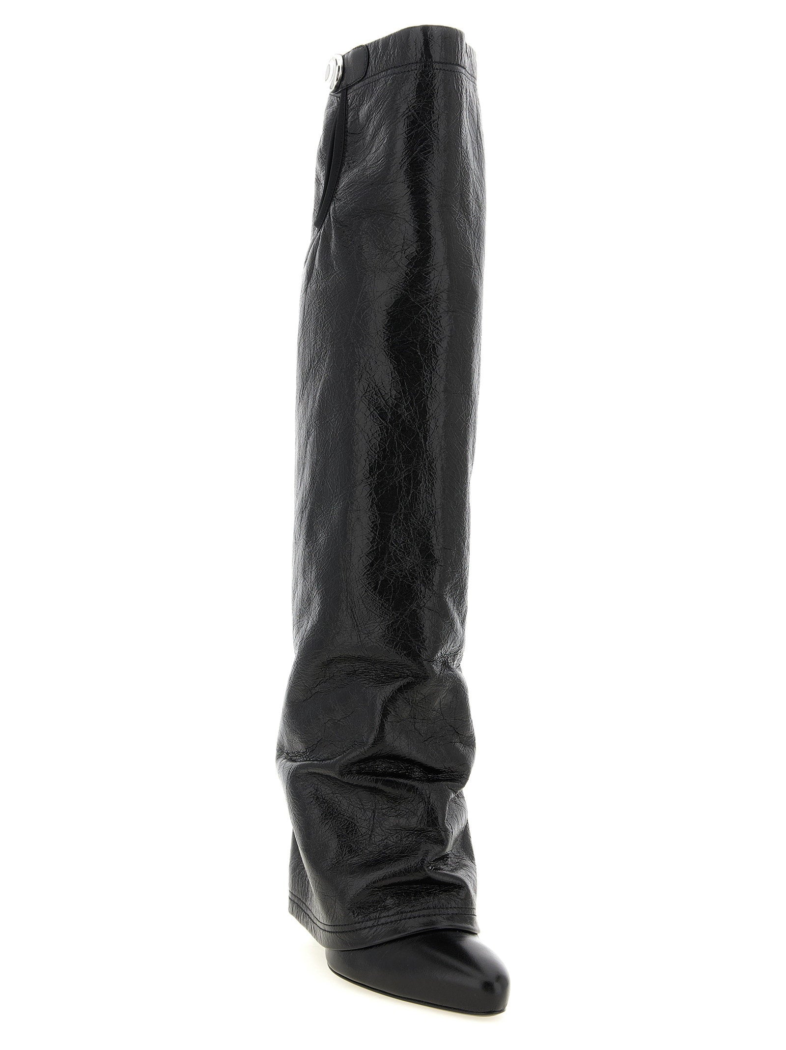 The Attico Leon Boots Black