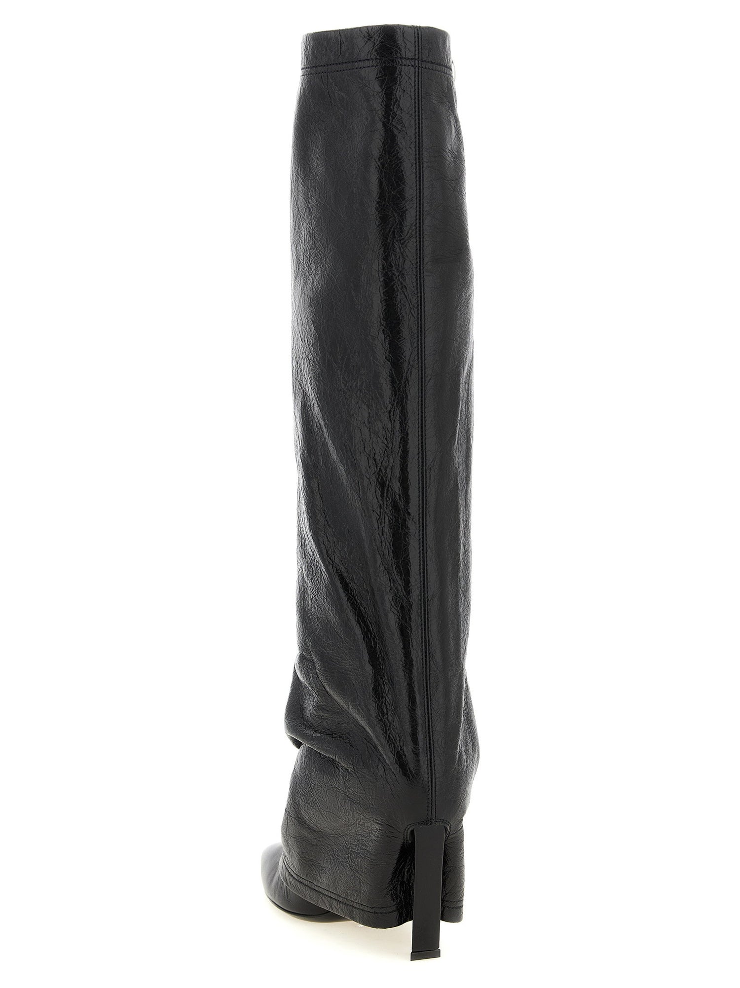 The Attico Leon Boots Black