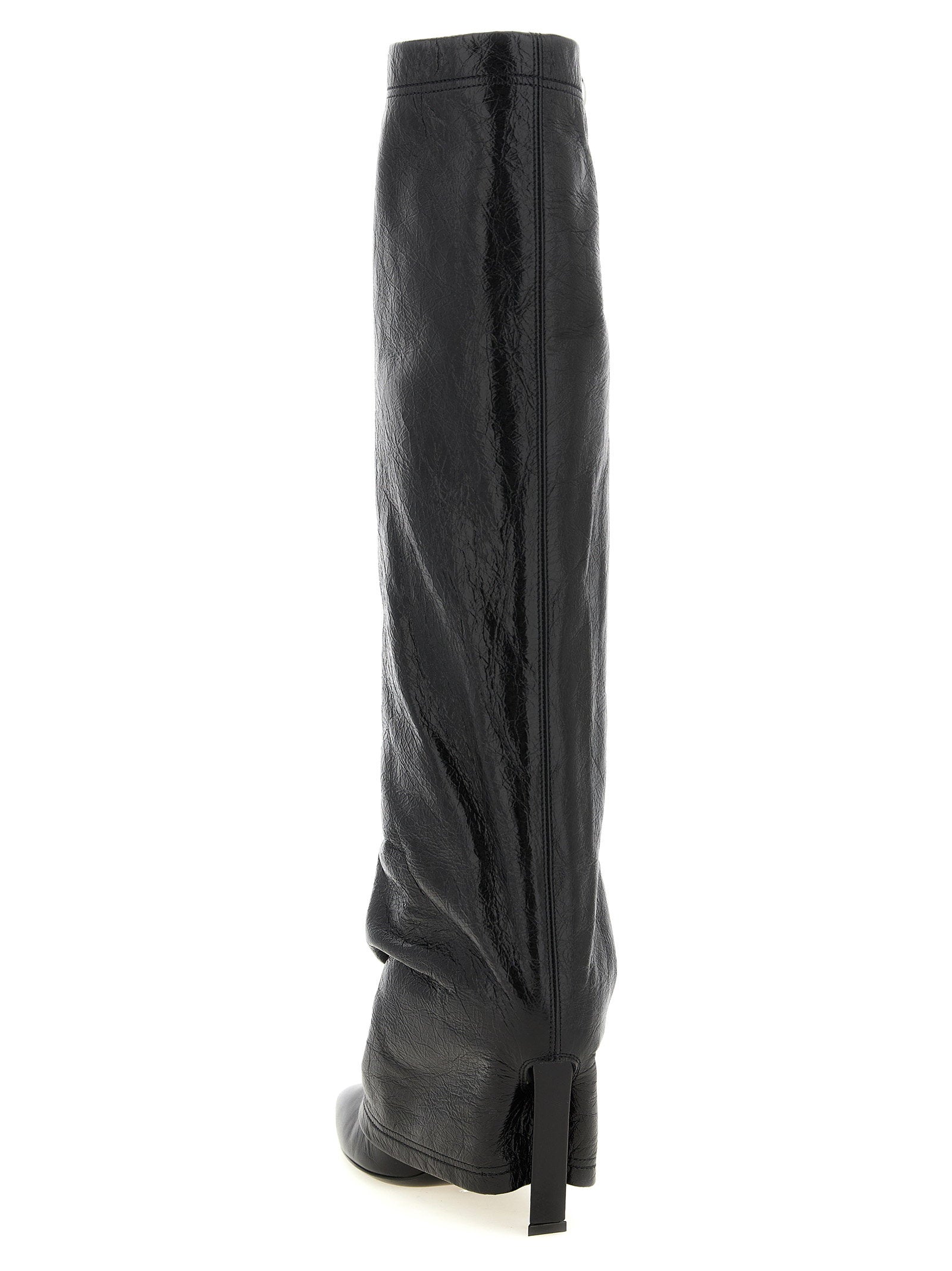 The Attico Leon Boots Black