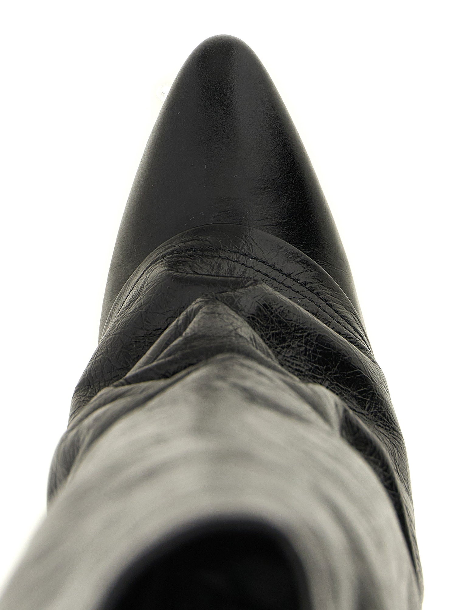 The Attico Leon Boots Black