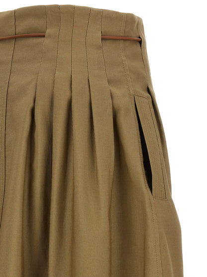 Max Mara Mxmtempio Skirt Green