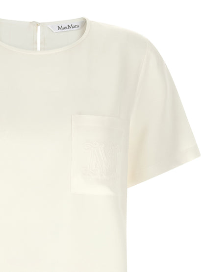 Max Mara Mxmpagano Blouse White