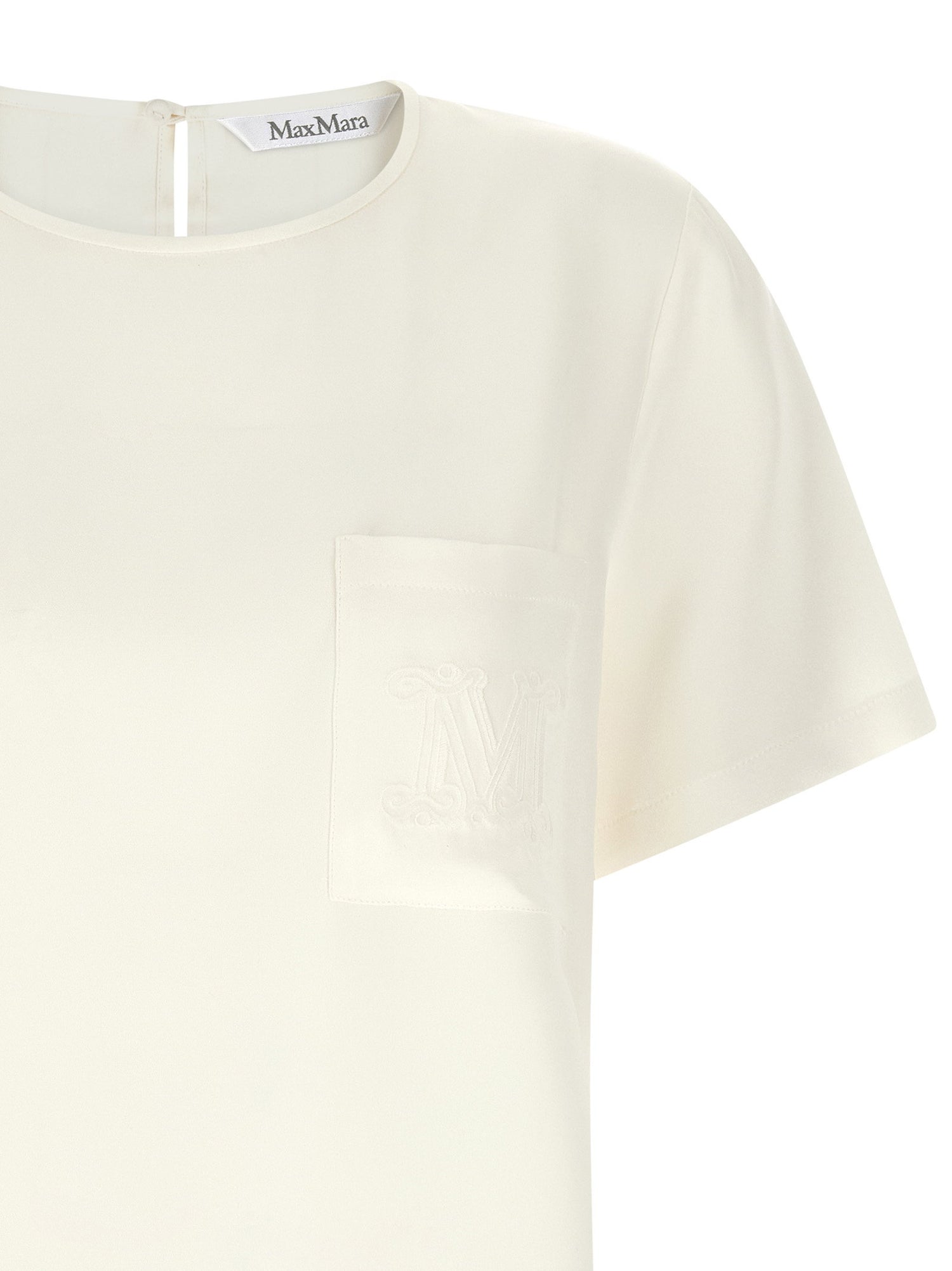 Max Mara Mxmpagano Blouse White