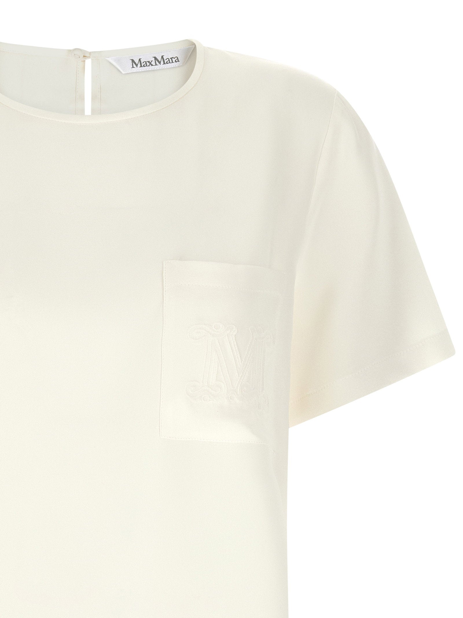 Max Mara Mxmpagano Blouse White