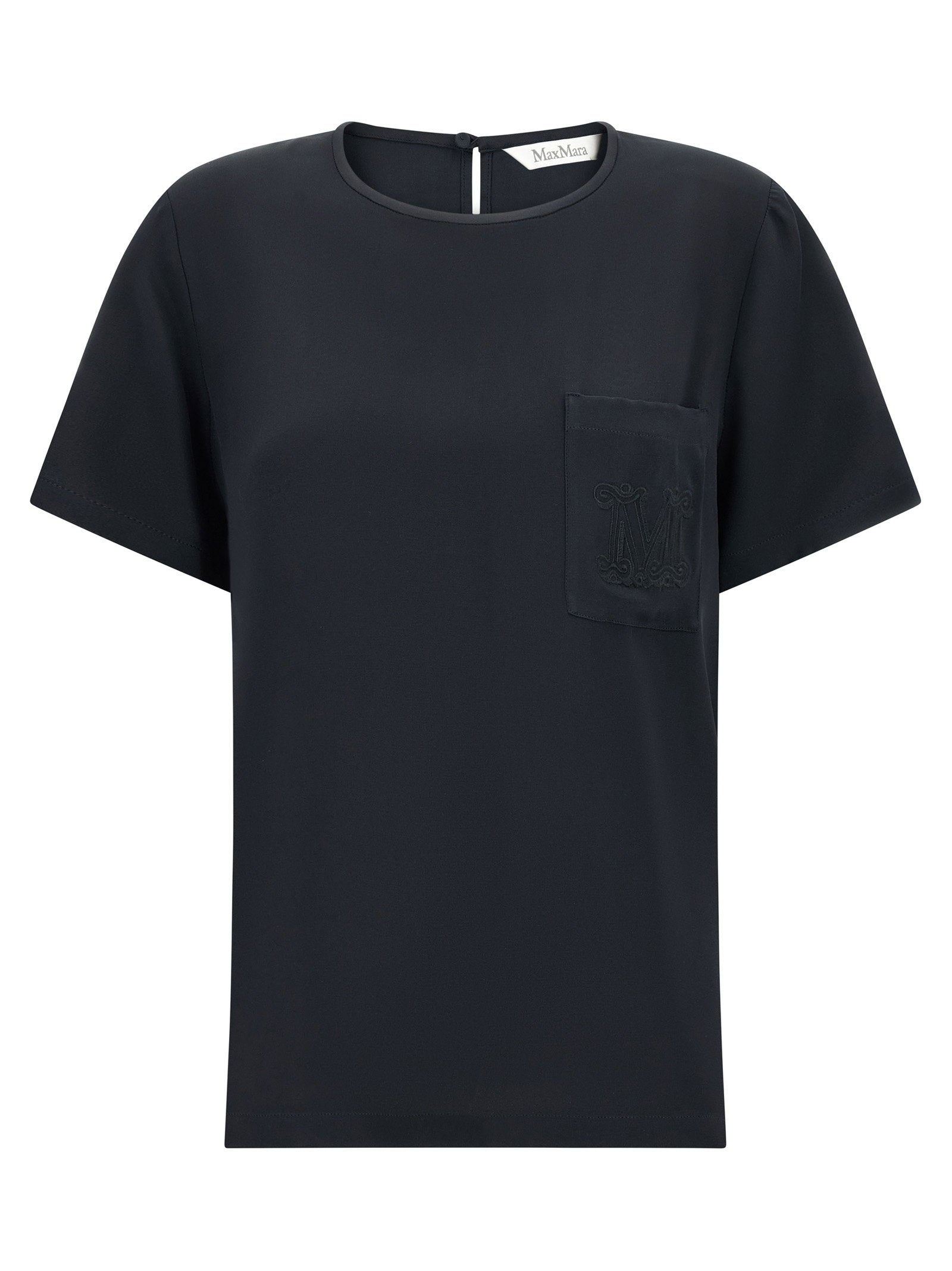 Max Mara Mxmpagano Blouse Black
