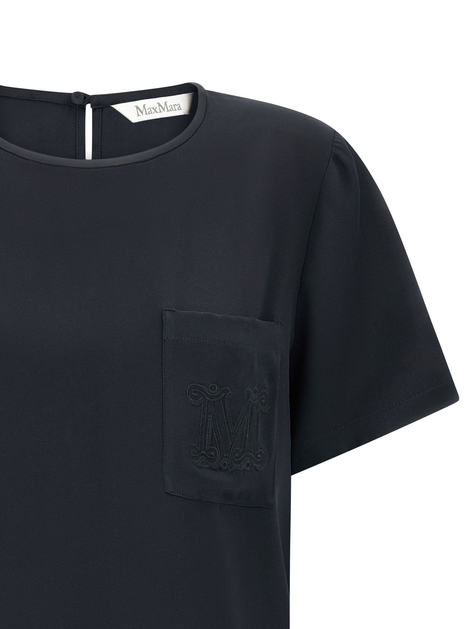 Max Mara Mxmpagano Blouse Black