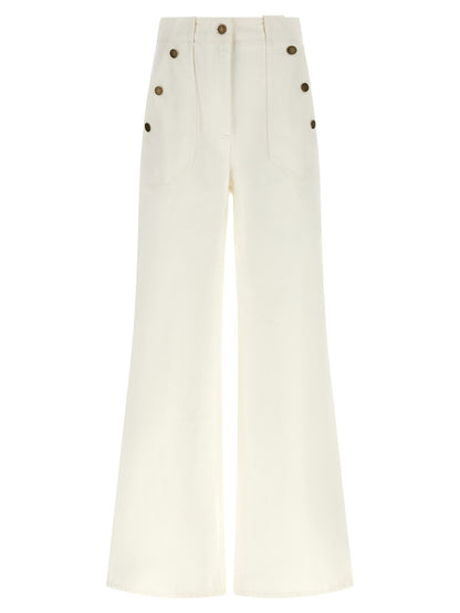 Max Mara Mxmbadesse Pants White